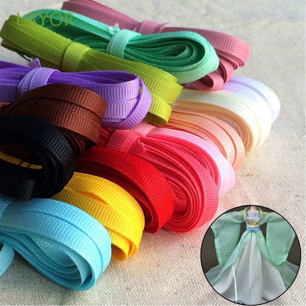 Cuộn dây lụa buộc áo trang trí tiệc kích thước 3mm dài 5 mét