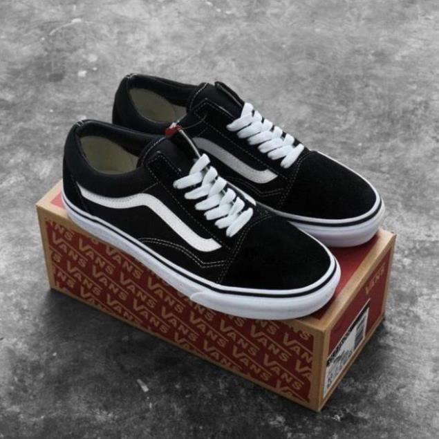 Giày thể thao vans đen , caro , caro buộc dây , vans chữ nam nữ Giầy sneaker VAN các màu hot hit