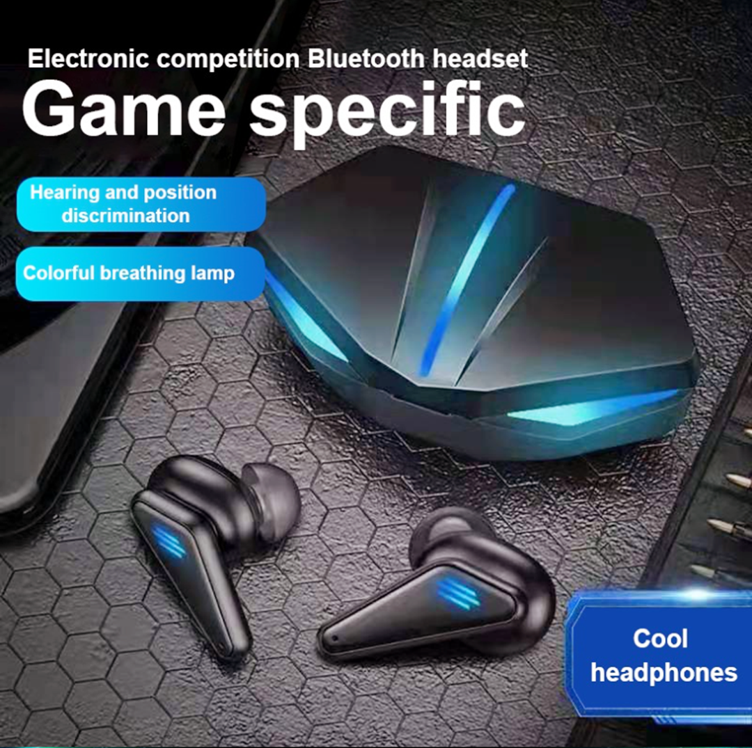 PUBG Tai Nghe Chụp Tai Bluetooth Có Mic Âm Thanh Siêu Trầm Và Phụ Kiện