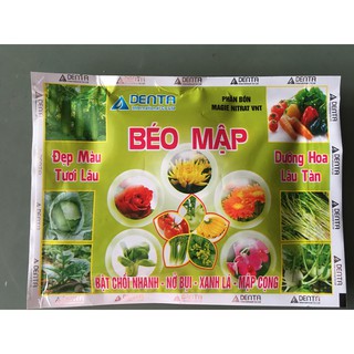 Phân bón béo mập 68gr bật chồi nhanh xanh dưỡng hoa lâu tàn
