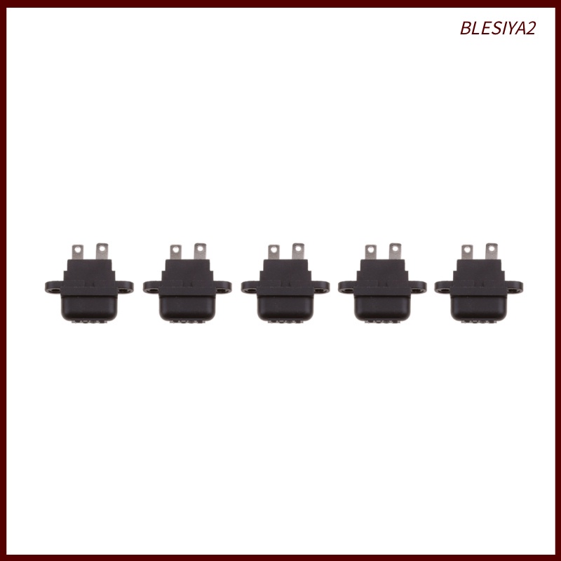 Set 5 Hộp Đựng Cầu Chì 30A Tiêu Chuẩn Kèm Vỏ Bọc Màu Đen Cho Xe Hơi / Tàu Thuyền / Xe Tải
