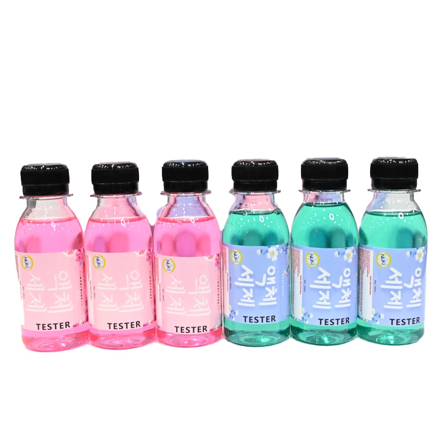 Chai Mini Size Nước Giặt Hàn Quốc Nuki Blue 100ml Hương Thơm Dịu Nhẹ,Tiện Lợi Mang Theo Khi Đi Du Lịch