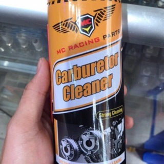 chai xịt xúc bình xăng con MC RACING