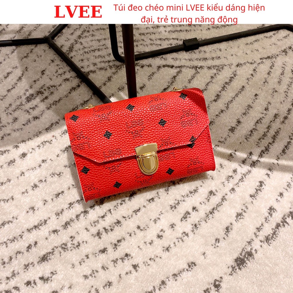 Túi đeo chéo mini LVEE kiểu dáng hiện đại, trẻ trung năng động | BigBuy360 - bigbuy360.vn