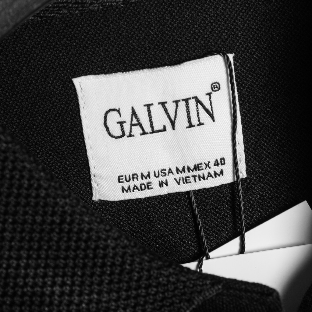 Galvin - Áo polo nam có cổ bẻ dệt lưới tay ngắn chất co giãn form đẹp PLGV25 | BigBuy360 - bigbuy360.vn