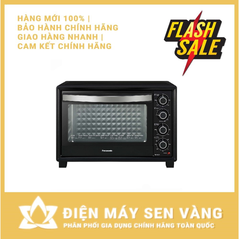 [CHÍNH HÃNG BH 12 THÁNG] LÒ NƯỚNG PANASONIC PALN-NB-H3203KRA 32L 1500W - ĐỐI LƯU - 6 CHẾ ĐỘ (MÀU ĐEN)