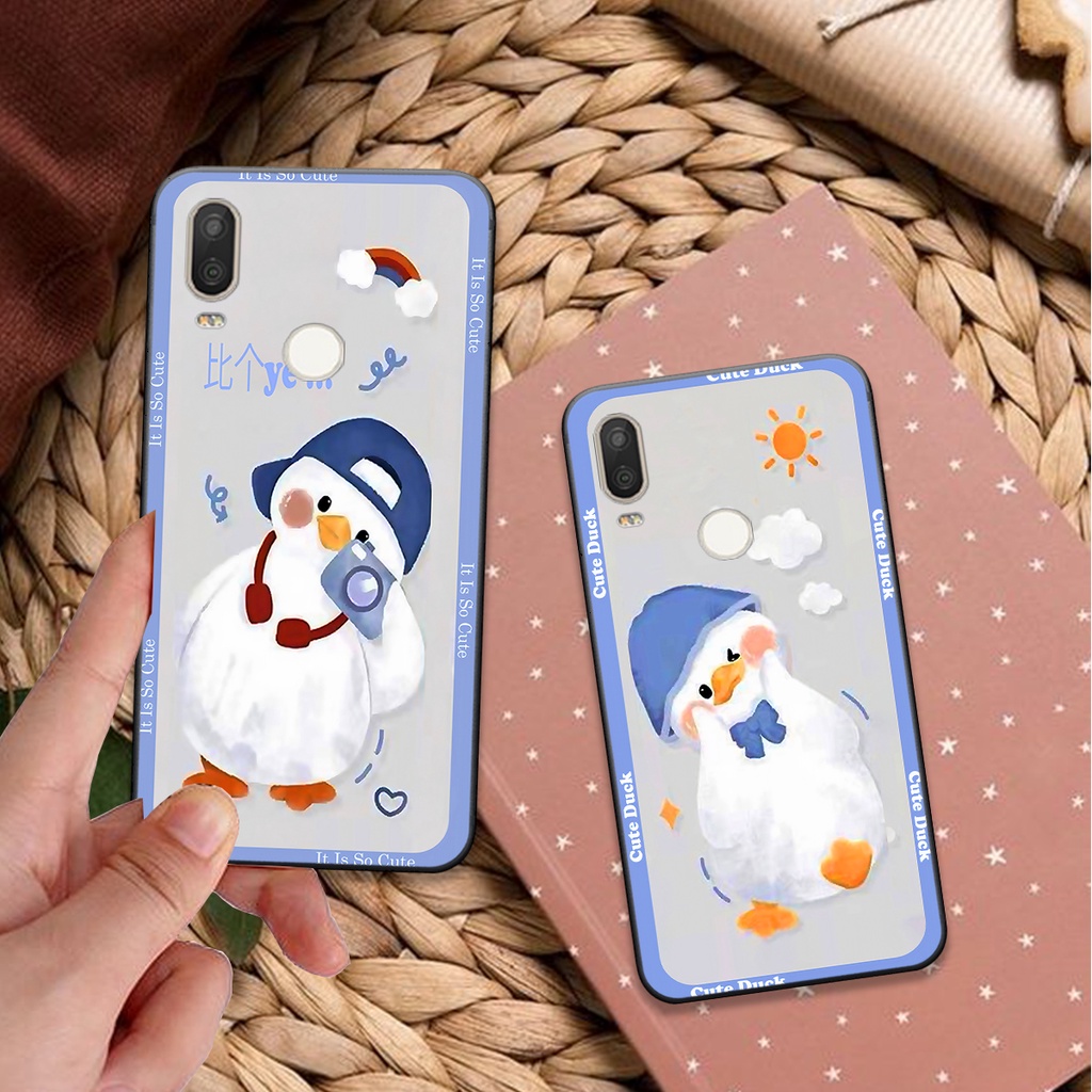 Ốp Vsmart Active 1 / Active 1 Plus / Active 1+ bộ hình cute dễ thương gấu thỏ xinh xắn vẽ tay lạ mắt