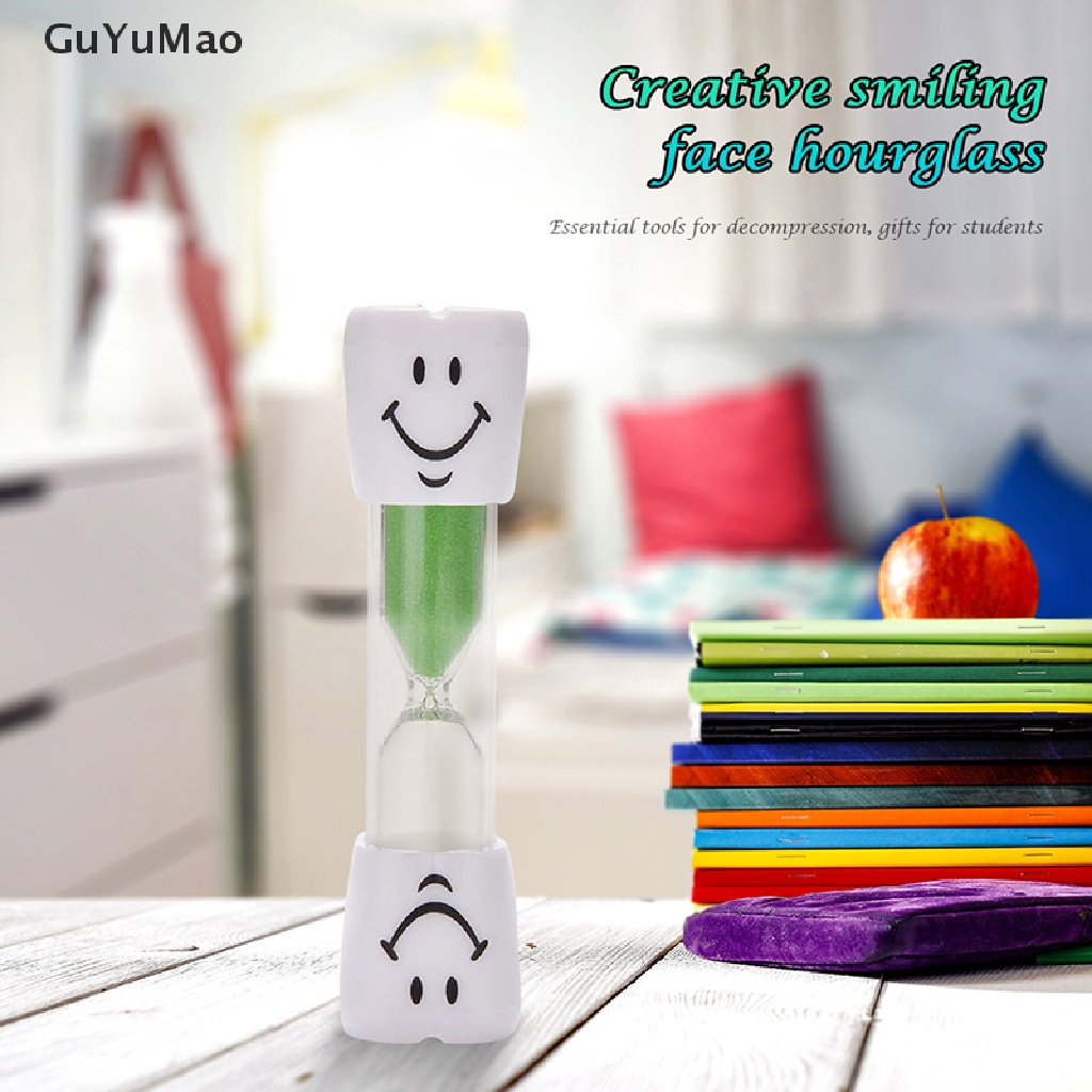 Đồng Hồ Cát Chống Rơi Vỡ 1-3 Phút Hình Mặt Cười Sáng Tạo