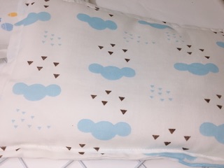 Gối xô sơ sinh dokma (25x35x1,5cm )