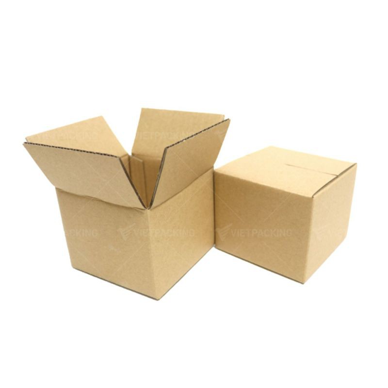 combo 50 hộp carton 10x10x8 đóng hàng đồ chơi trẻ em và phụ kiện