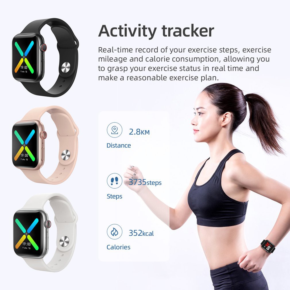 Multifunctional X8 IP67 Waterproof Sports Smart Watch Rubber Band Smart Bracelet Message Can Call Watch đồng hồ x8 pk Đồng hồ thông minh HW12/HW16