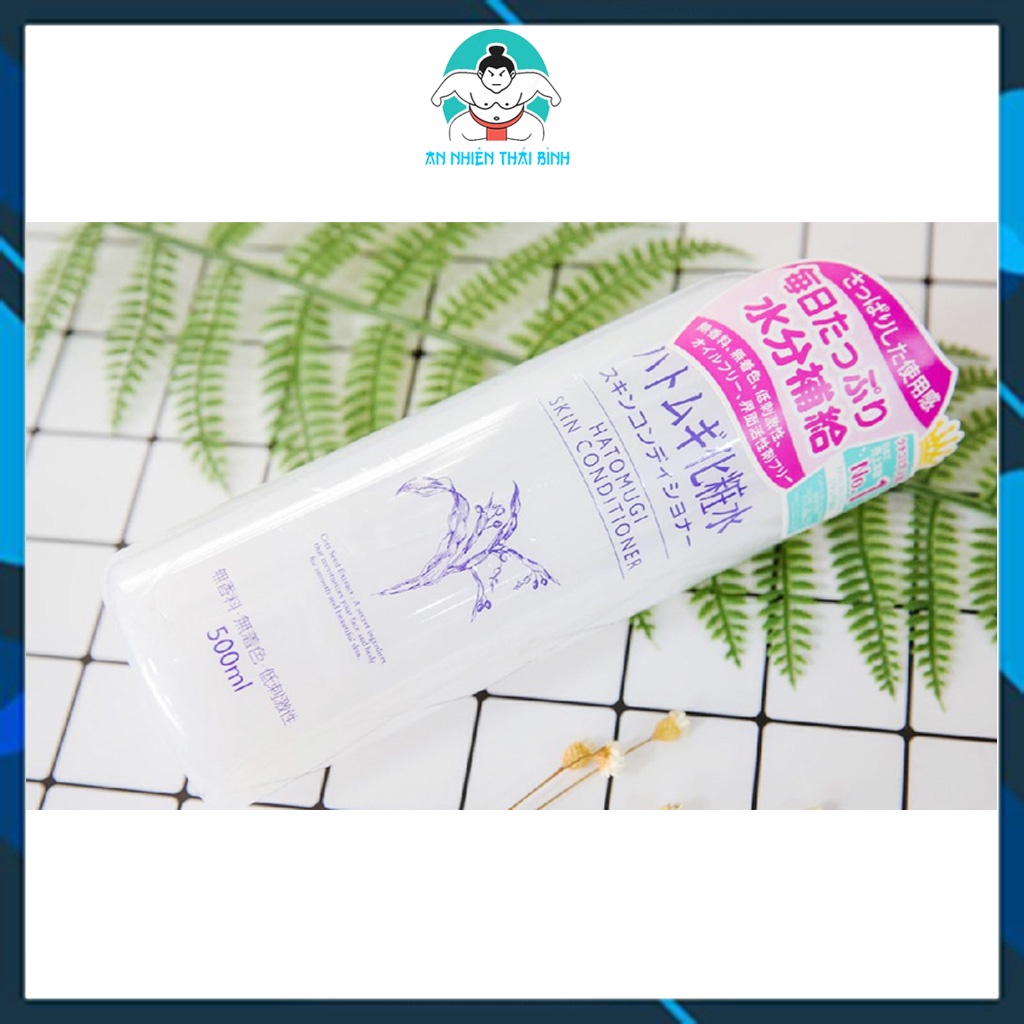 ⚡Chính hãng⚡ Nước hoa hồng Naturie Hatomugi Skin Conditioner Nhật Bản 500ml