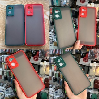 Ốp bảo vệ camera Oppo A76 4G ốp viền màu lưng nhám