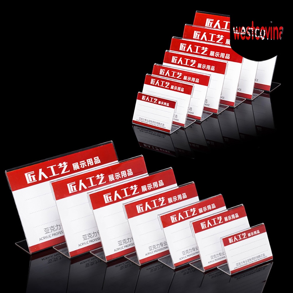 [Hot]☀ Giá Đỡ Trưng Bày Bằng Acrylic Đa Năng Tiện Dụng Cho Các Cuộc Họp