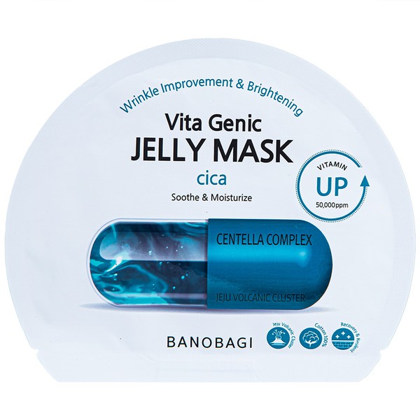 [Bạn mới nhập COSHBM -50% đơn 0Đ] Mặt nạ dưỡng da Banobagi Vita Genic Jelly Mask Hàn Quốc 1 Miếng 25ml | WebRaoVat - webraovat.net.vn