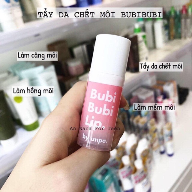 Tẩy da chết môi bubi bubi lip
