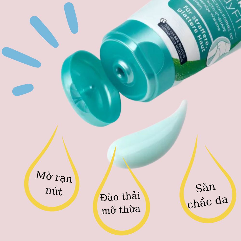 Kem tan mỡ bụng Balea Body Fit 200ml lô hội, Hàng Đức - Shop Lavenic