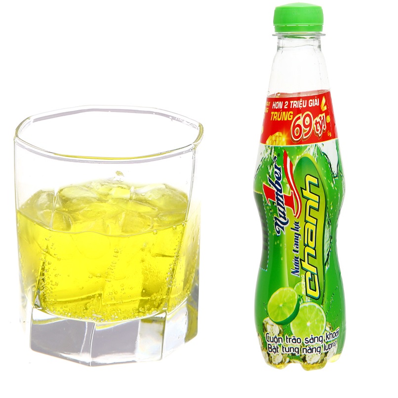 Tăng Lực Chanh Number 1 Thùng 24 Chai