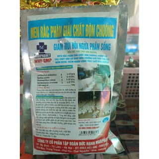 Men rắc phân giải chất độn chuồng gói 100g