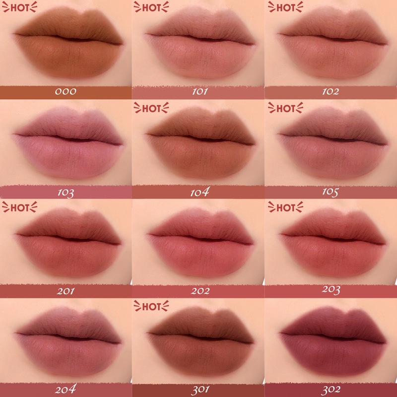 Chứng Khoán sẵn sàng FOCALLURE Lipstick Lip Cream lâu dài không thấm nước Lip Tint Liptint Matte Lip Đất Sét Chuyên Nghiệp Trang Điểm COD