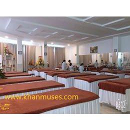 2 ga thun + 6 khăn trải 90x190cm + 1 mành