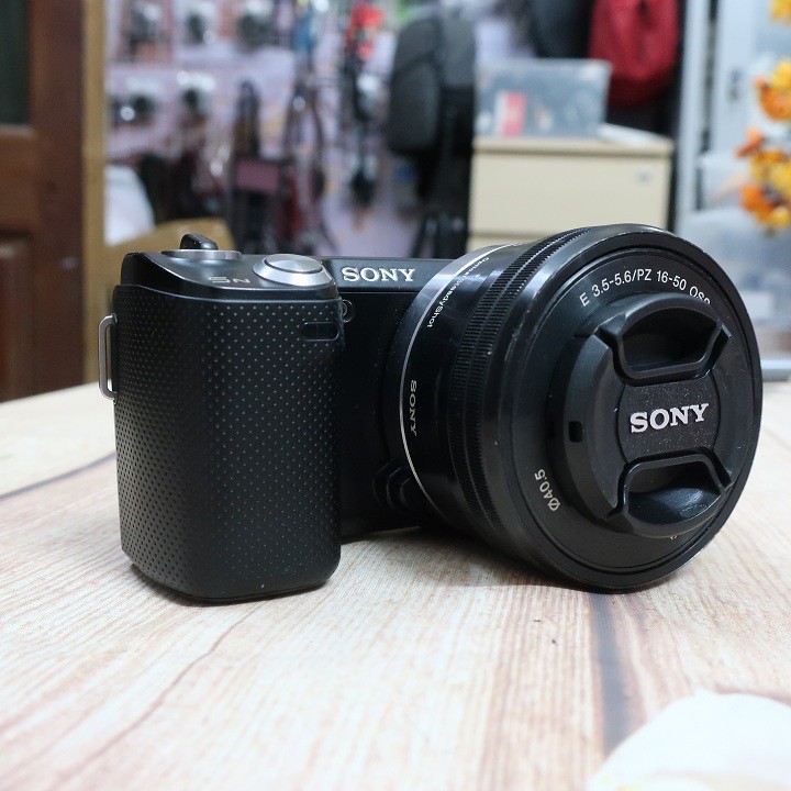 Máy ảnh Sony Nex 5N kèm ống kính Sony 16-50 đầy đủ phụ kiện