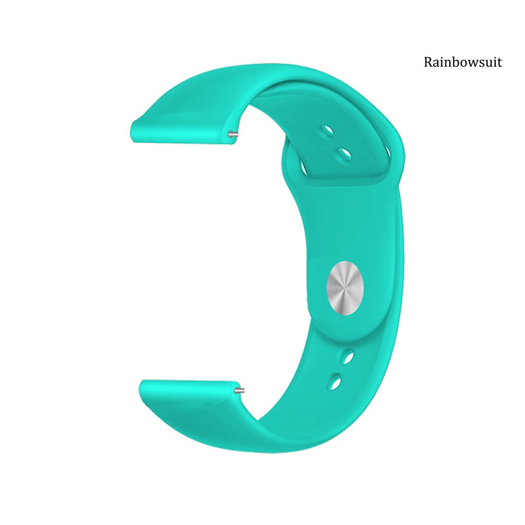 Dây Đeo Tay Thay Thế 22mm Bằng Silicon Cho Đồng Hồ Thông Minh Xiaomi Màu Sắc