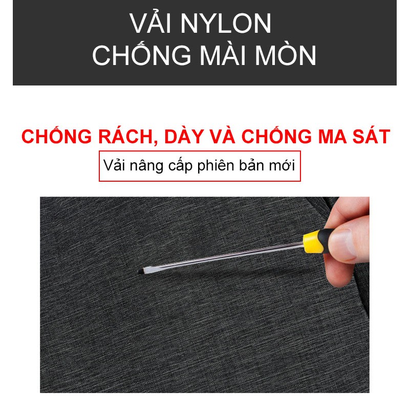 [Deal Mua 2 Tặng 1] Balo Rich Nam Nữ Công Sở Đựng Laptop 15'6in Ngăn Chống Sốc, Chống Thấm Nước, Ngăn Quần Áo To Du Lịch