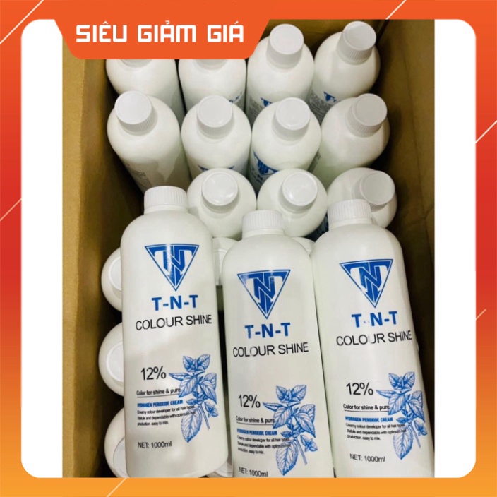 TNT _ Dung dịch Oxy  Trợ Nhuộm TNT 1000ml - Đặc Thơm Không Xót Chính Hãng Camy Shop68