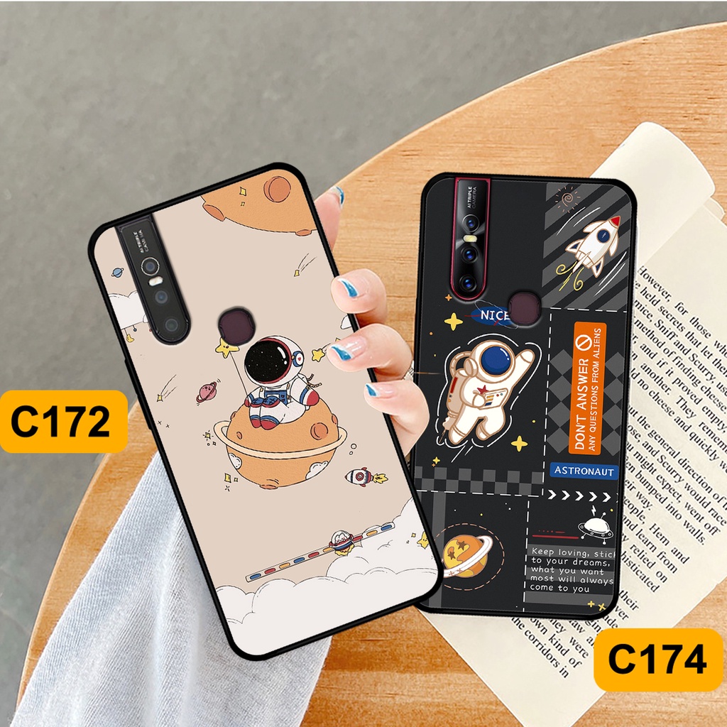 Ốp Vivo V15 / V15 Pro in hình astronaut, phi hành gia vũ trụ hottrend, độc đáo, cá tính.