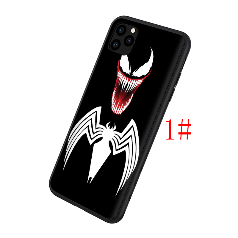 MARVEL Ốp Lưng Silicone Phong Cách Venom Độc Đáo Cho Iphone 8 7 6s 6 Plus 5 5s Se 2016 2020