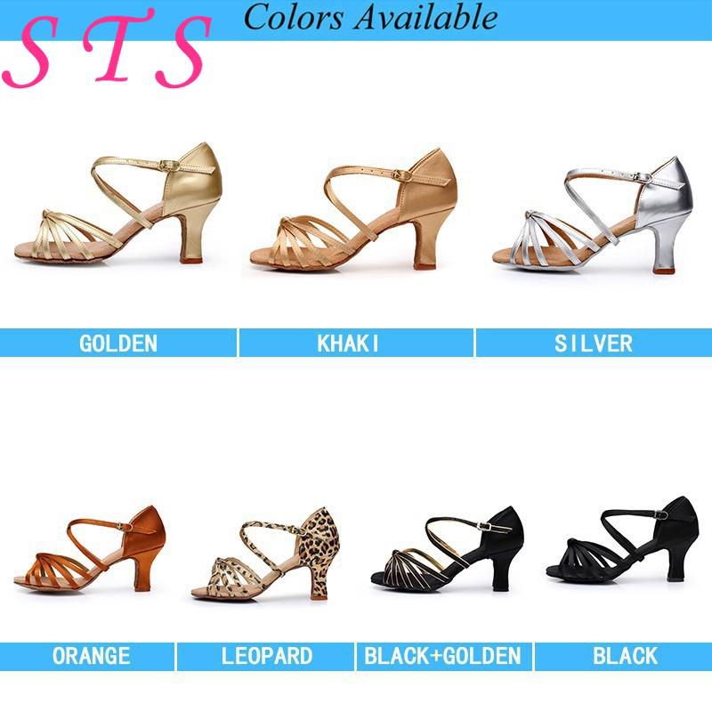Giày khiêu vũ latin salsa, tango có gót
