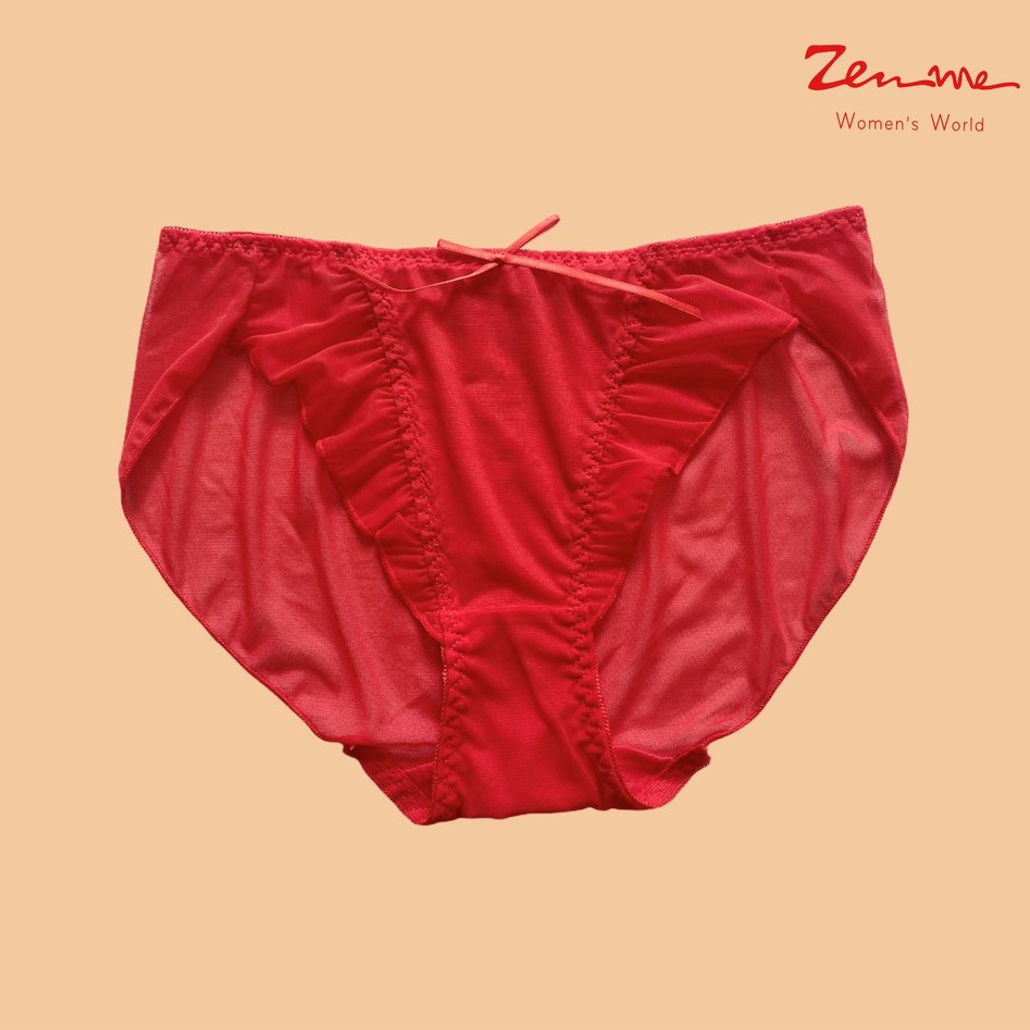 Quần lót nữ Zen Me thiết kế ren lưới xuyên thấu gợi cảm | BigBuy360 - bigbuy360.vn