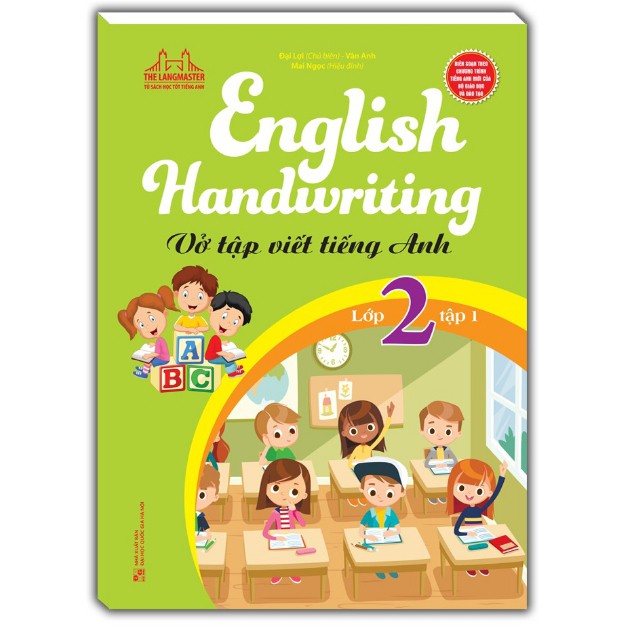 Sách - English Handwriting - Vở tập viết tiếng anh lớp 2 tập 1