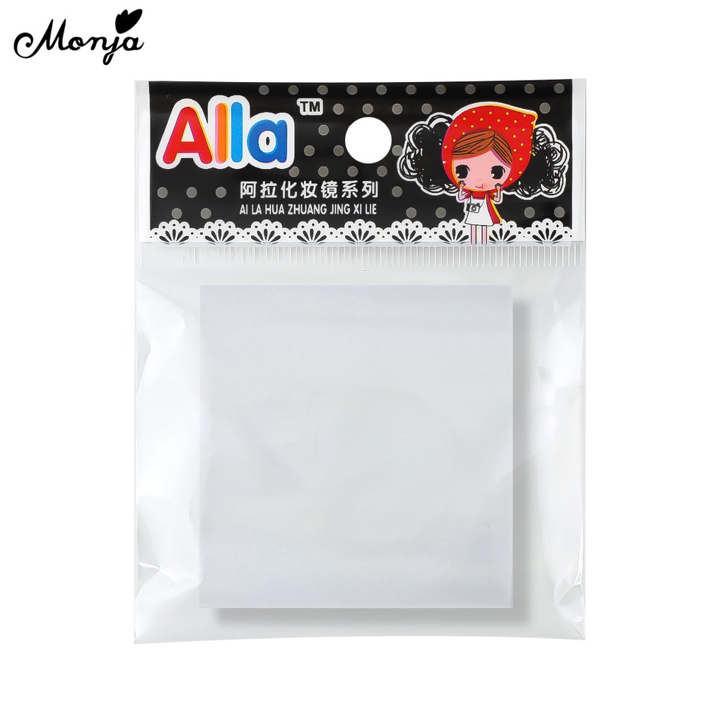 MONJA  50 Tờ giấy dùng một lần chống nước dùng để pha màu sơn móng tay