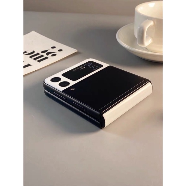 [Sẵn] Set dán decal màu trang trí màn hình ngoài và bản lề điện thoại Samsung Z Flip 3 Flip 4 Flip4 ZFlip4 Flip3 ZFlip3