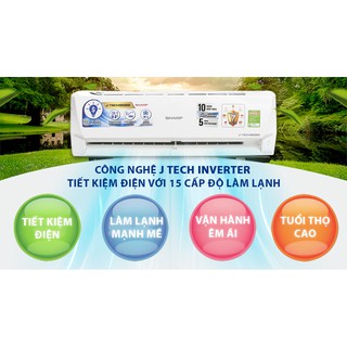Máy lạnh Sharp Inverter 1 HP AH-X9XEW