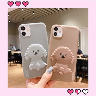 Ốp Điện Thoại TPU Dẻo Hình Chú Chó Teddy Cho Vivo 1719 1723 1713 V2029 1716 V2022 V2027 1718 1601 1724 1603 1726 1610 1714 1609