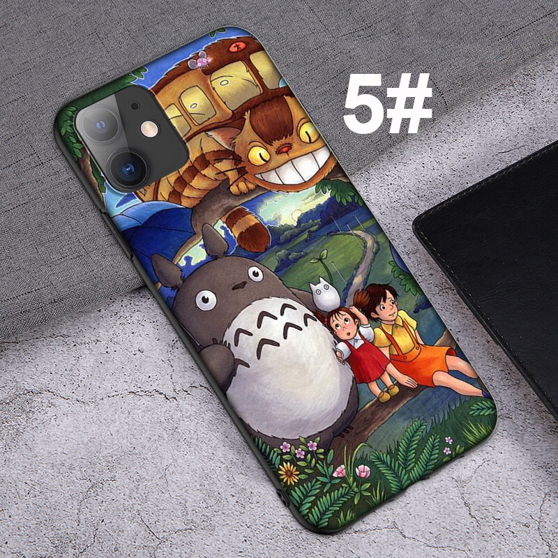 iPhone XR X Xs Max 7 8 6s 6 Plus 7+ 8+ 5 5s SE 2020 Casing Soft Case 93LU My Neighbor Totoro mobile phone case