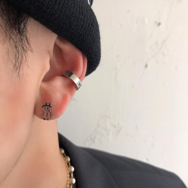 Hoa tai thiết kế đơn giản phong cách Hiphop cá tính năng động