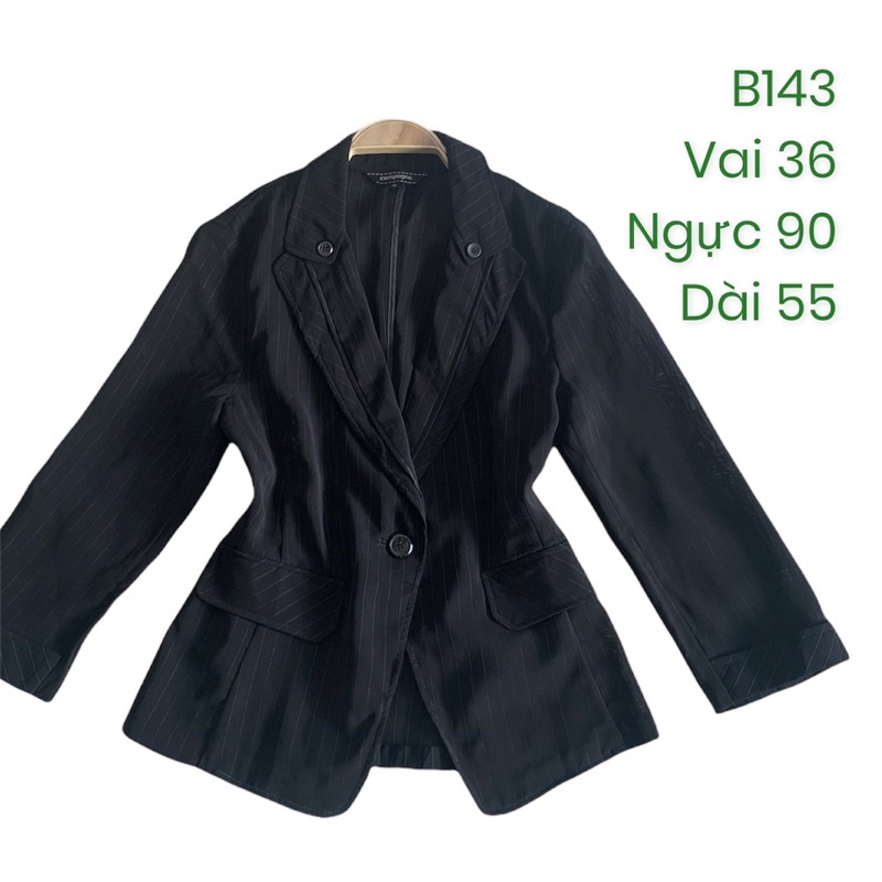Áo vest/blazer B143 2hand Hàn si (ảnh thật)