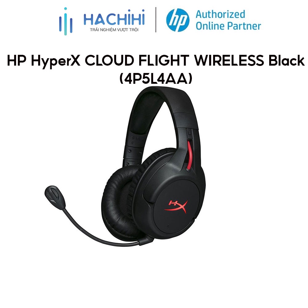 Tai nghe HP HyperX CLOUD FLIGHT WIRELESS Black (4P5L4AA)