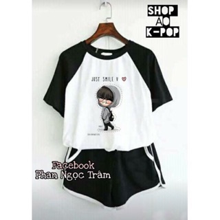 Set quần áo BTS V in chibi