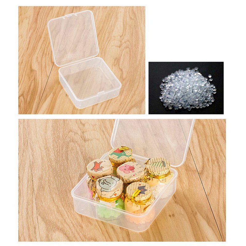 Bộ 40 Hộp Nhựa Trong Suốt Có Nắp Đậy Đựng Hạt / Kim Cương (2.2X2.2X0.79In)