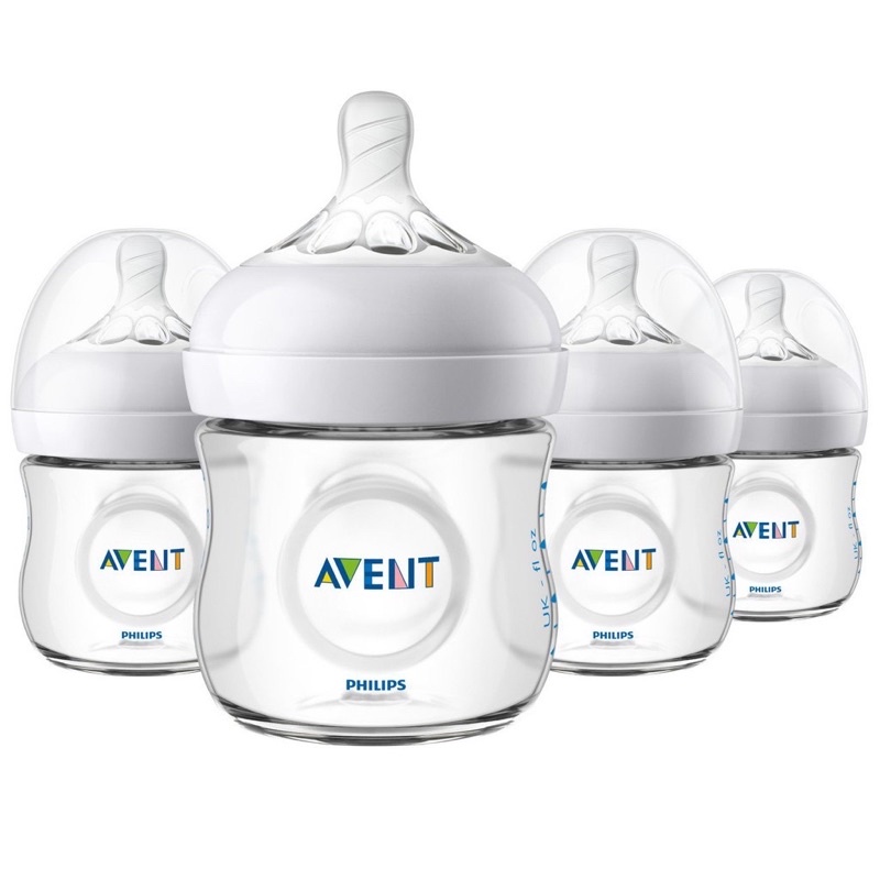 Bình sữa chống đầy hơi Avent Natural 260ml & 125ml