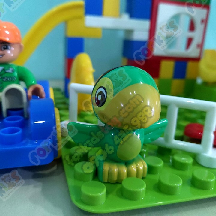 Lego, Lego lắp ráp mô hình, mô hình lắp ráp 120 chi tiết ngôi nhà nhỏ, đồ chơi cho bé