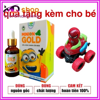 Dâu húng chanh lên men minion gold  30ml hỗ trợ ho, khò khè, đờm, tăng đề kháng tự nhiên (tặng đồ chơi cho bé)