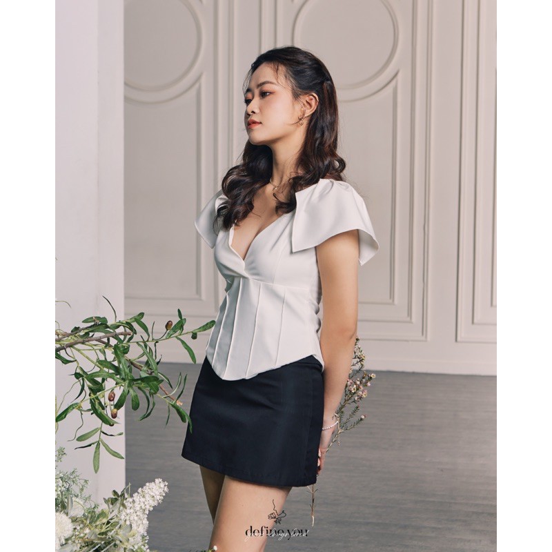 Rum Top - Áo cánh tiên xẻ ngực