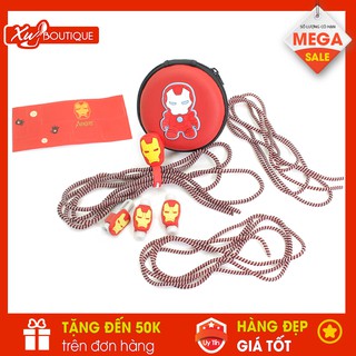 Bộ hộp đựng, dây quấn, kẹp bảo vệ cab sạc, tai nghe full box