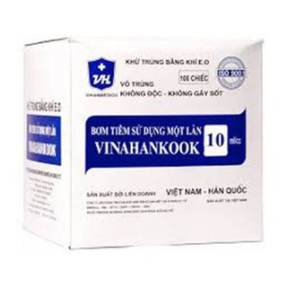 Bơm tiêm Vinahankook 10ml (hộp 100c)